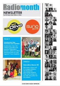 June newsletter Radio Olive and Radio Suno