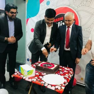 First Year Anniversary Celebration Of Radio Olive Nepal With His Excellency Dr. Narad Nath Bharadwaj Who Serves As The Ambassador Of Nepal To The State Of Qatar As Our Guest Of Honour.