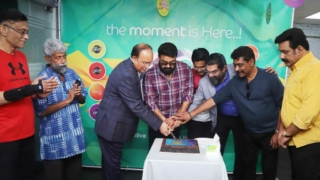 SUPERSTAR MOHANLAL VISITS OLIVE SUNO RADIO NETWORK OFFICES FOR JERSEY DAY